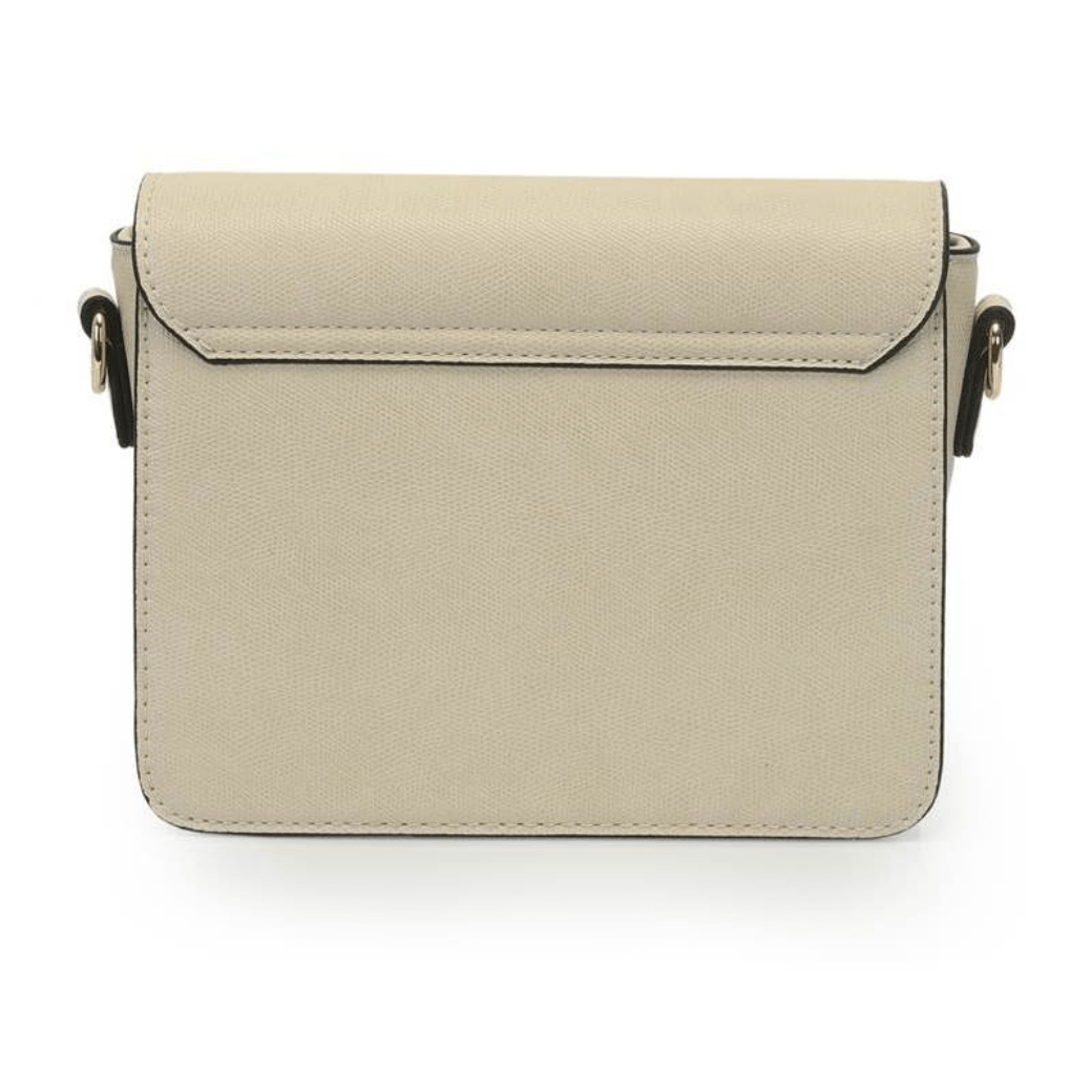 Verso da bolsa WJ Off White mostrando costura perimetral e acabamento limpo